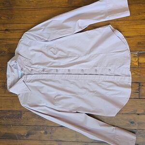 M Dusty Rose Pink Button-Up Shirt